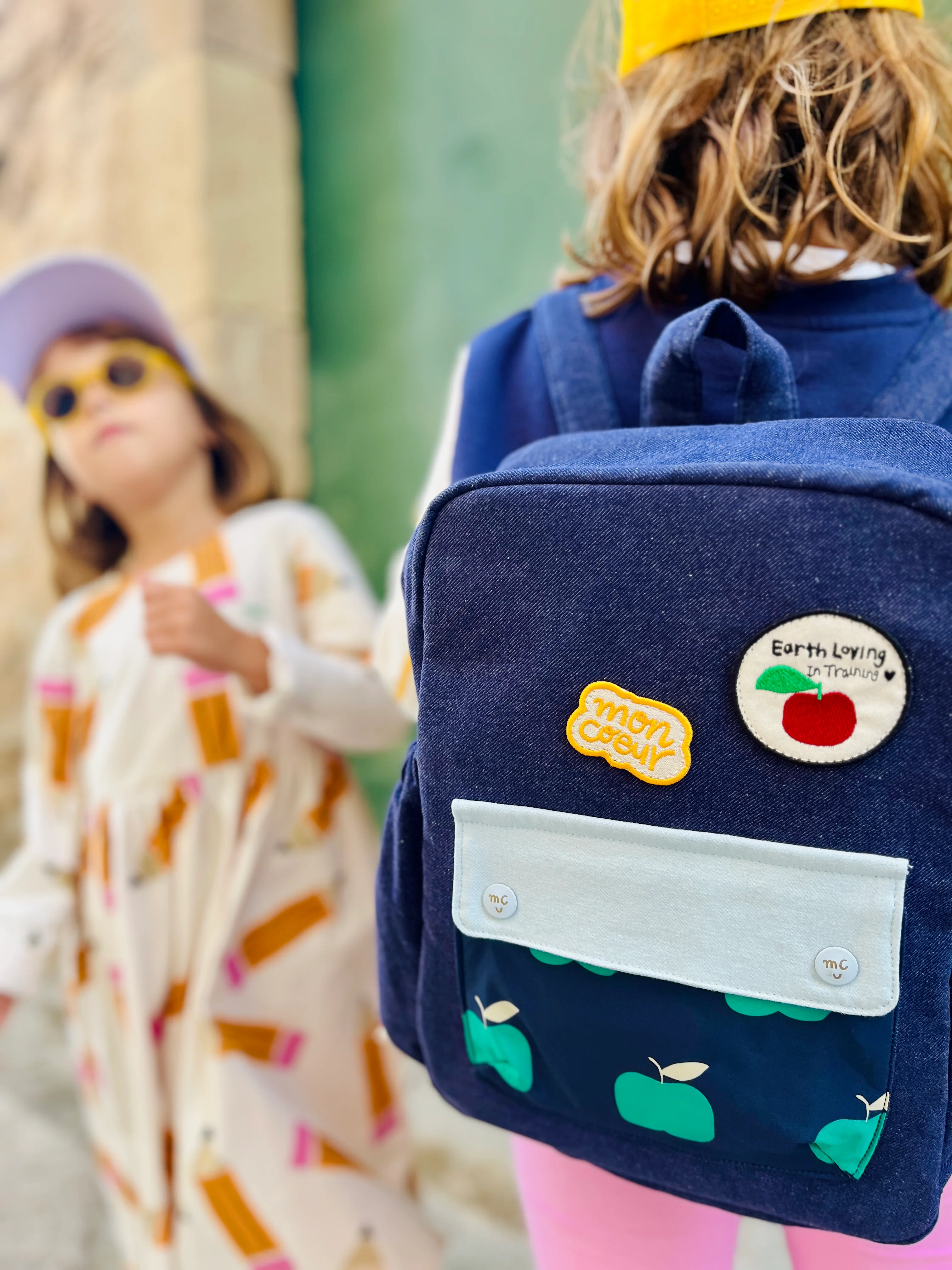 Recycled Materials Apple Backpack - Image 8