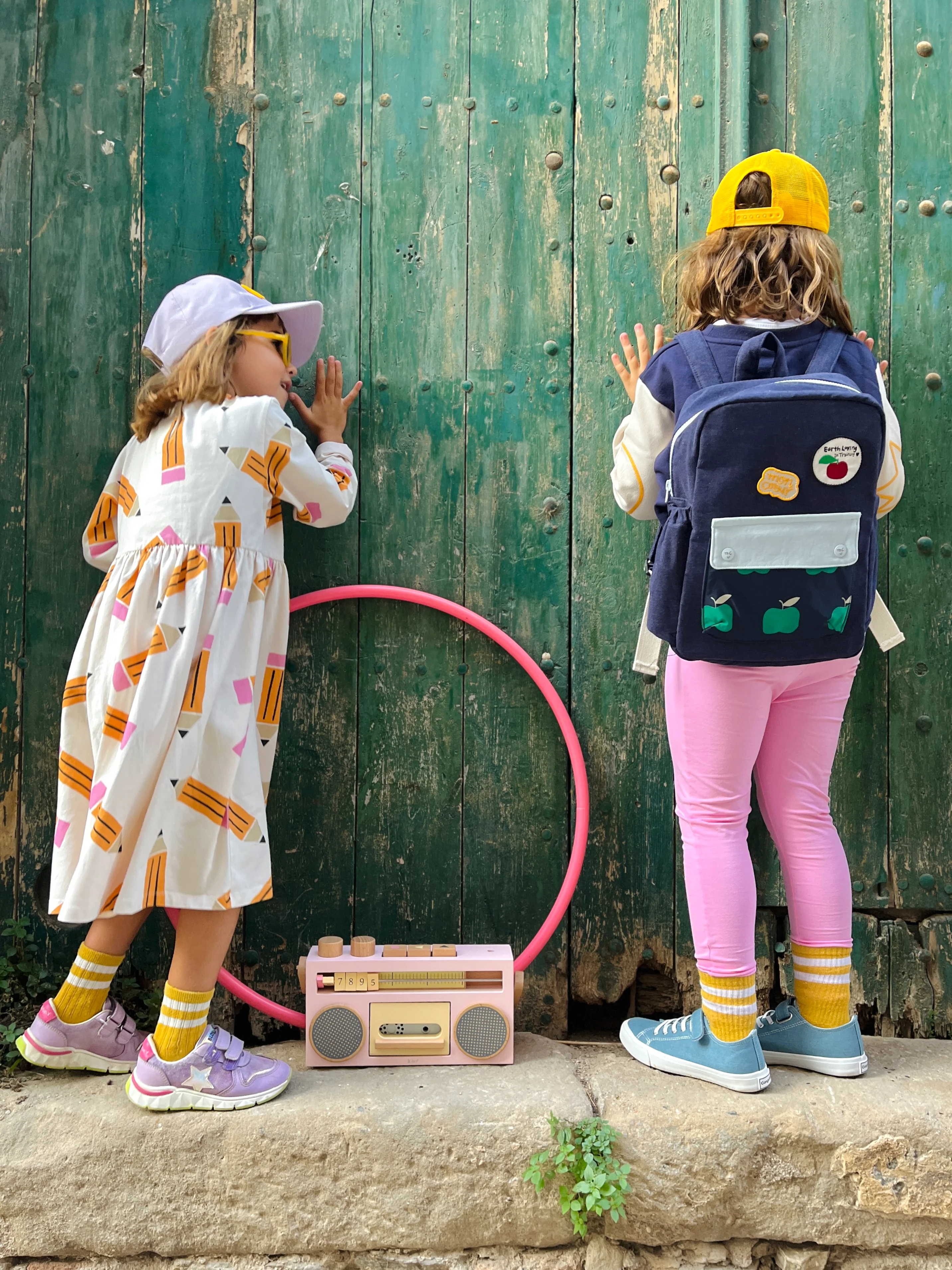 Recycled Materials Apple Backpack - Image 9
